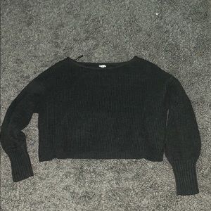 Cropped sweater